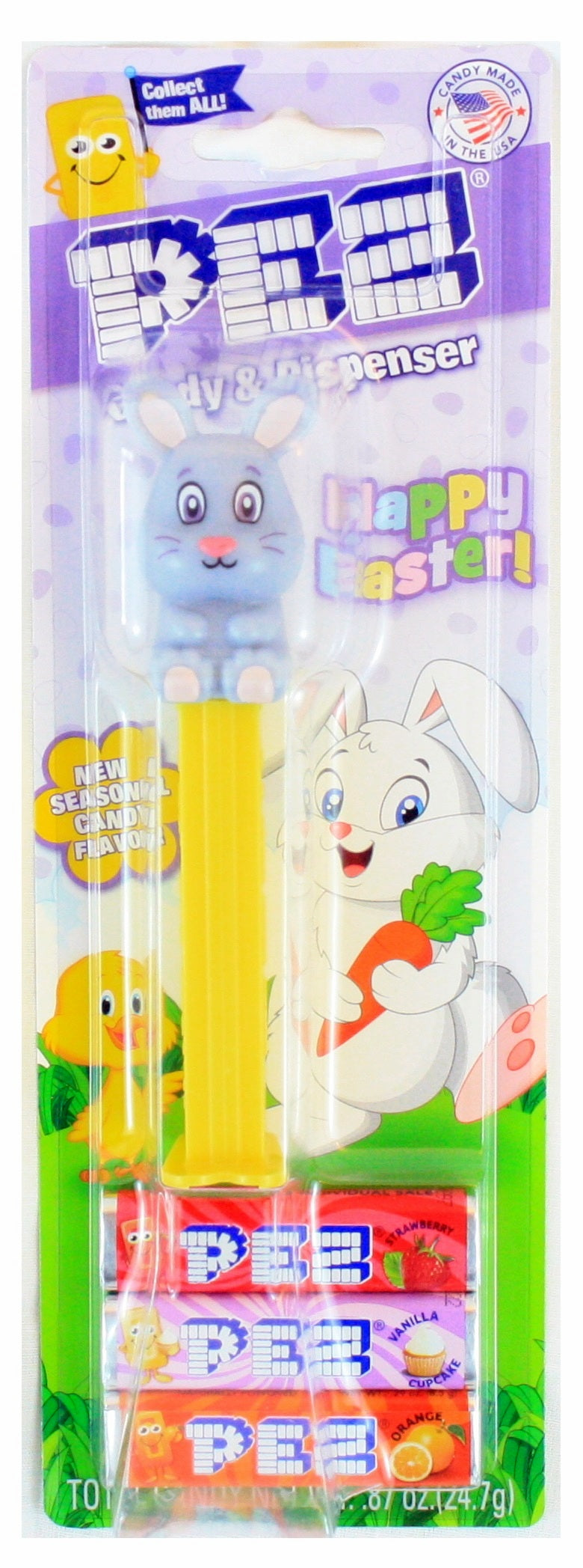 Easter Pez Dispenser - Grey Bunny - The Country Christmas Loft