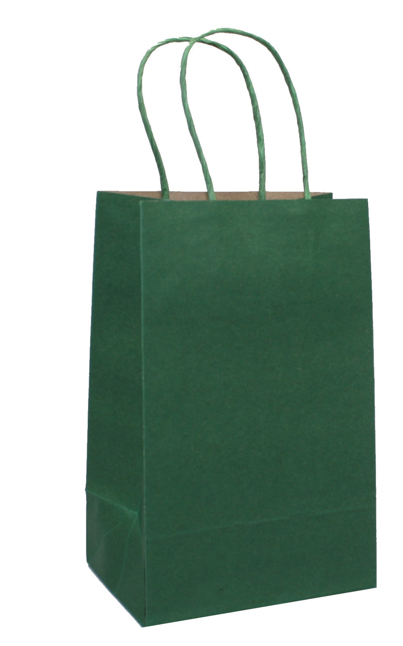 Jr Cub Kraft Gift Bag - Green - The Country Christmas Loft