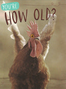 Birthday Card - Clucking Birthday - The Country Christmas Loft