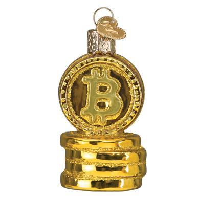 Bitcoin Christmas Ornament - The Country Christmas Loft