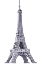 Eiffel Tower Ornament -  Silver - The Country Christmas Loft