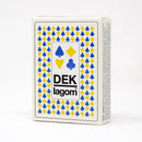 DEK of Cards: lagom (Sweden) - Impeccably Designed Scandinavian Playing Cards - The Country Christmas Loft