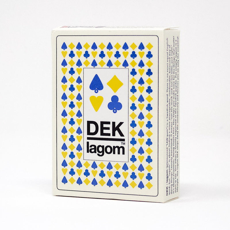 DEK of Cards: lagom (Sweden) - Impeccably Designed Scandinavian Playing Cards - The Country Christmas Loft