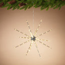 18 Inch Outdoor Lighted Star Burst Ornament with Remote Control - The Country Christmas Loft