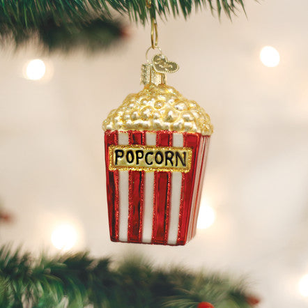 Popcorn Glass Ornament - The Country Christmas Loft