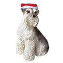 Schnauzer Gray UC Sitting Ornament - The Country Christmas Loft