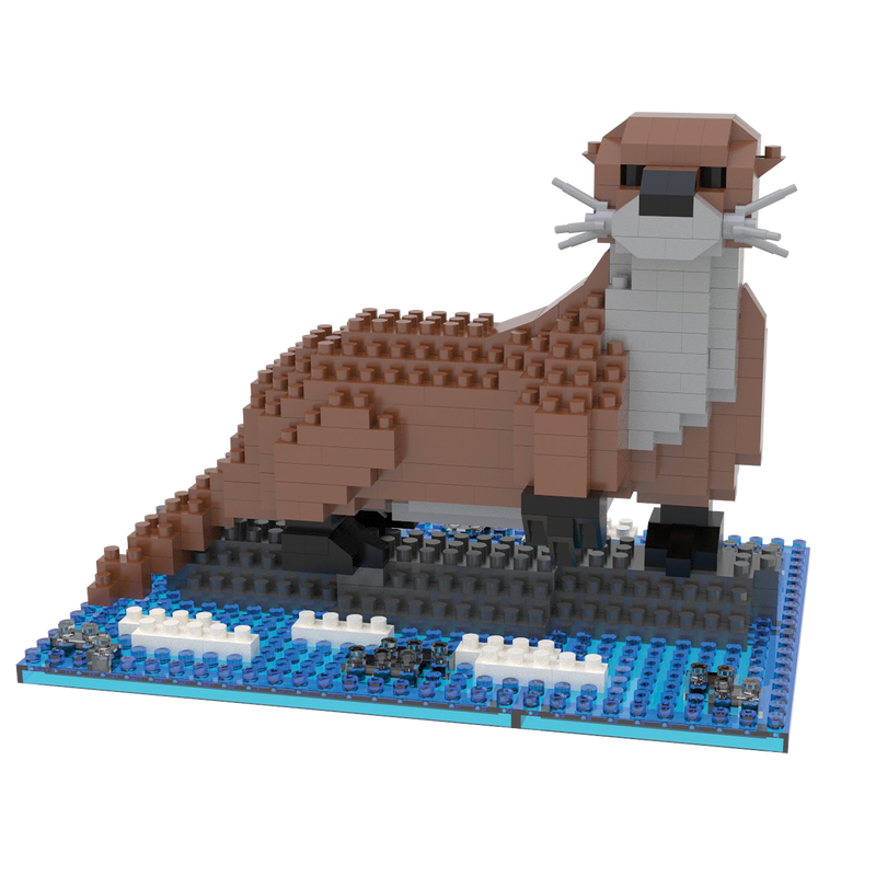 Mini Building Blocks - River Otter