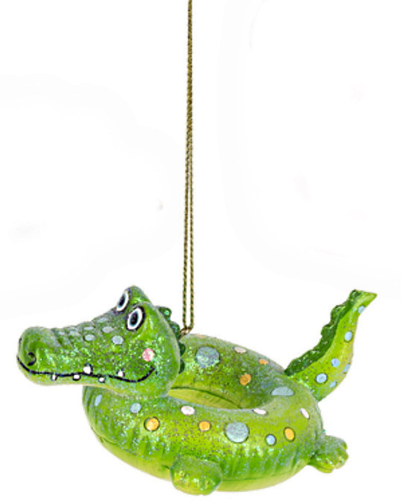 Animal 'Floatie' Ornament -  Alligator - The Country Christmas Loft