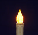 Candlestick Replacement LED Bulb - Sensor - 3 Volt - Yellow Light - The Country Christmas Loft
