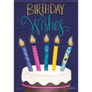 Birthday Candles Durasoft Large Flag - The Country Christmas Loft