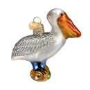 Pelican Glass Blown Ornament