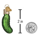 Gumdrop Mini Pickle Glass Ornament