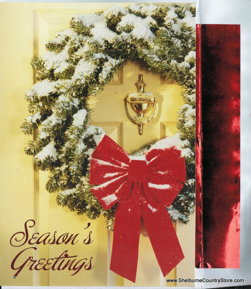 Luxury Greetings 18 Count - Door Wreath - The Country Christmas Loft