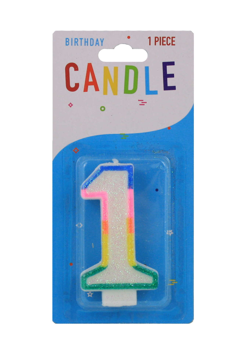 Colorful Birthday Candle - - The Country Christmas Loft
