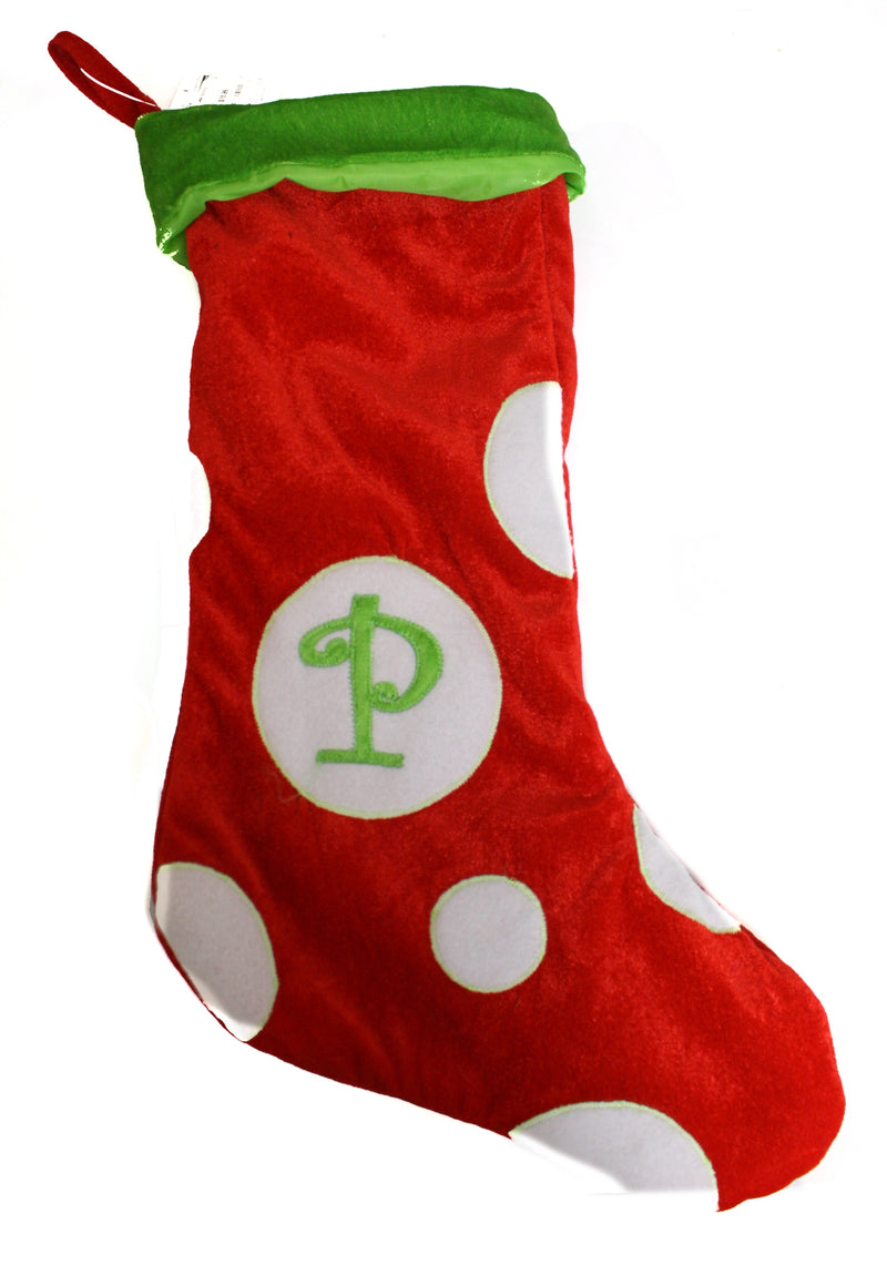 Letter Stocking P - The Country Christmas Loft
