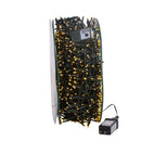 1800-Light Warm White LED Rice Light Set - 148 Feet - The Country Christmas Loft