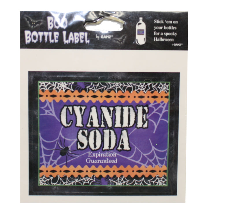 Boo Bottle Labels - The Country Christmas Loft