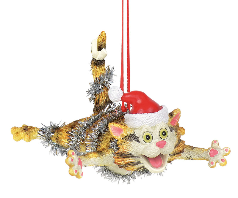 Christmas Bliss Cat Ornament - The Country Christmas Loft