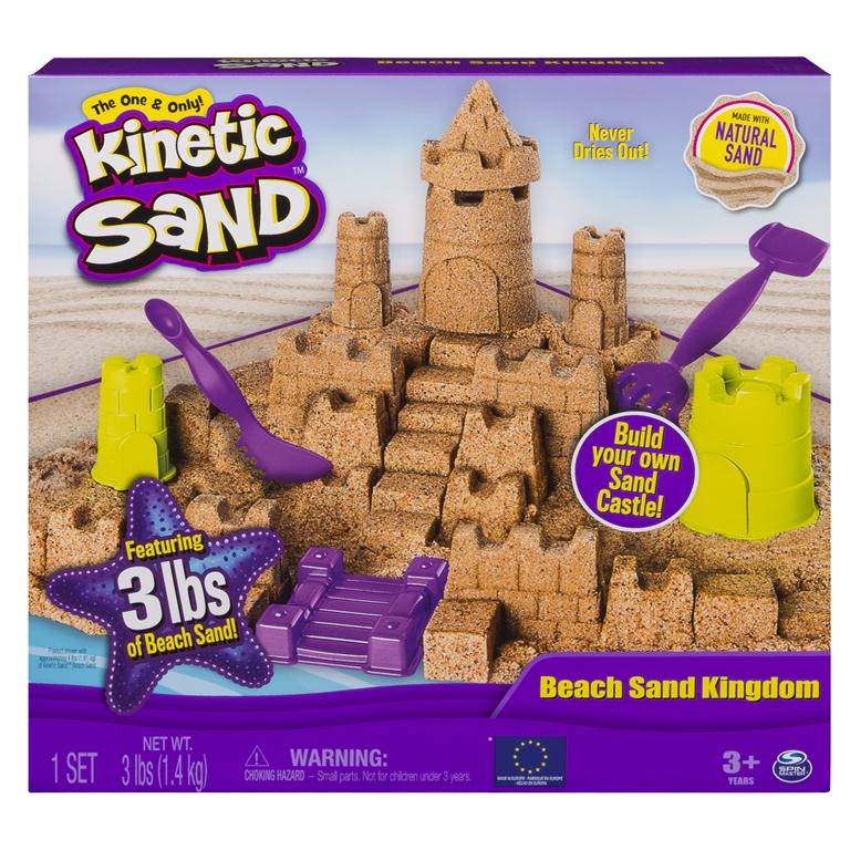 Kinetic Sand - Beach Sand Kingdom Playset - The Country Christmas Loft