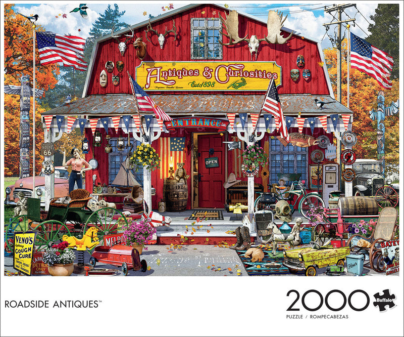 Roadside Antiques 2000 Piece Puzzle
