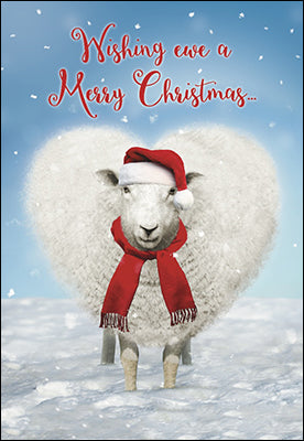 Wishing Ewe a Merry Christmas Boxed Christmas Cards - The Country Christmas Loft