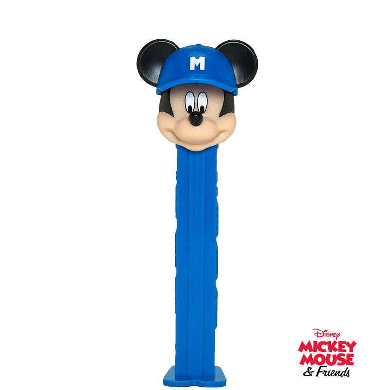 Pez Disney/Pixar Favorites with 3 Candy Rolls - Mickey Mouse in a Blue Cap - The Country Christmas Loft