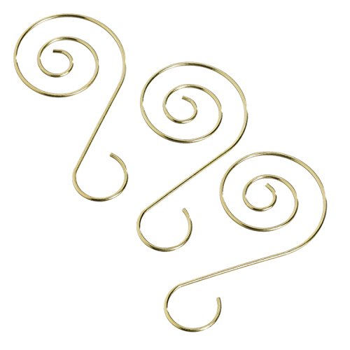 Gold Ornament Hook Set of 12 - The Country Christmas Loft
