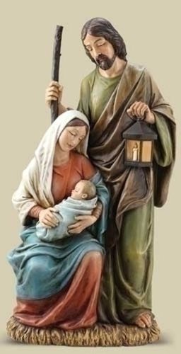 31.25 inch Slim Profile Holy Family By Roman - The Country Christmas Loft