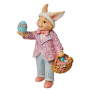 Pint Size Bunny with Egg Figurine - The Country Christmas Loft