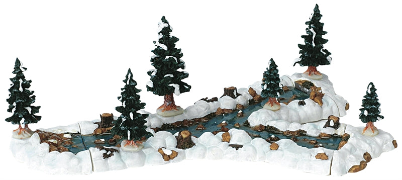 Mill Stream Fork - Landscape accent - The Country Christmas Loft