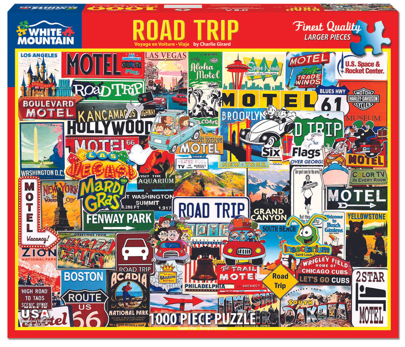 Road Trip - 1000 Piece Jigsaw Puzzle - The Country Christmas Loft