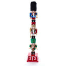 16" Stacked Nutcrackers With Calendar - The Country Christmas Loft