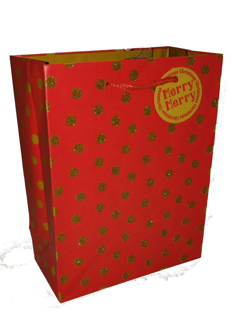 Traditional Medium Holiday Gift Bags - - The Country Christmas Loft