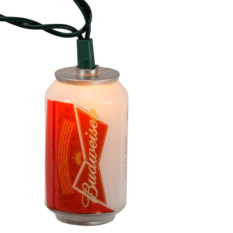 10-Light Budweiser Can Light Set - The Country Christmas Loft