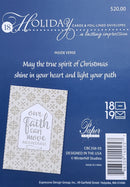 Holiday Luxury Religious Favorites 18 Card Box - Our faith can move Mountains - The Country Christmas Loft