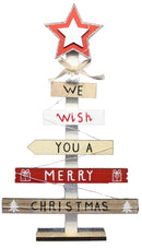 We Wish You A Merry Christmas Sign