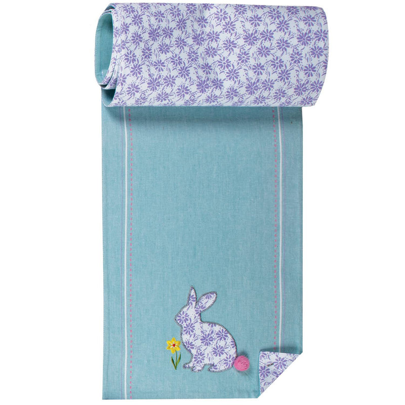 Spring Bunny Applique Table Runner - The Country Christmas Loft