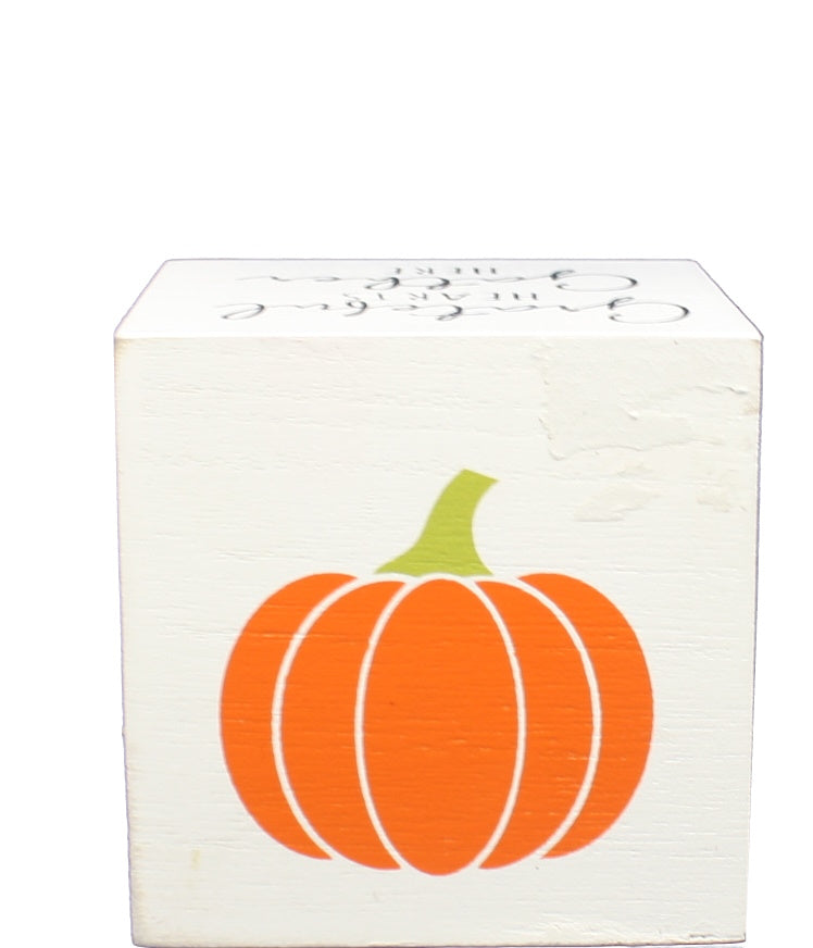 Wooden Harvest Block - The Country Christmas Loft