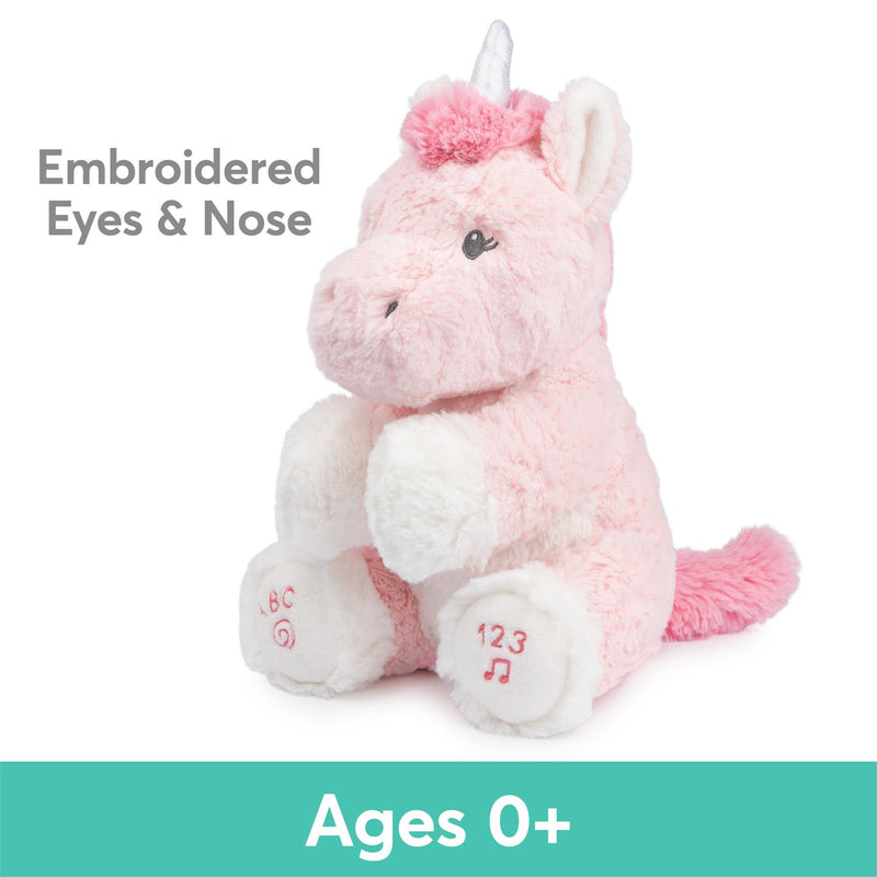 Animated Unicorn ABC 123 Plush - The Country Christmas Loft