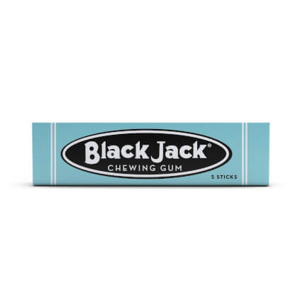 Blackjack Gum 5 Piece Pack