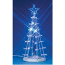 Lighted Silhouette Tree - Blue - 6 Inch - The Country Christmas Loft