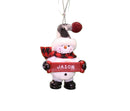 Cozy Snowman Ornament (Letters G - R) - - The Country Christmas Loft