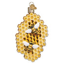 Honeycomb  Glass Ornament
