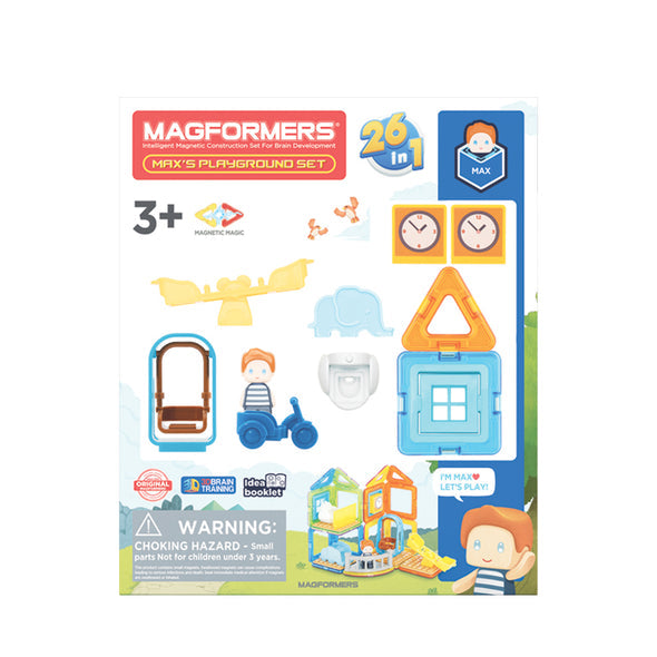 Magformers Maxs Playground  33 Piece Set - The Country Christmas Loft