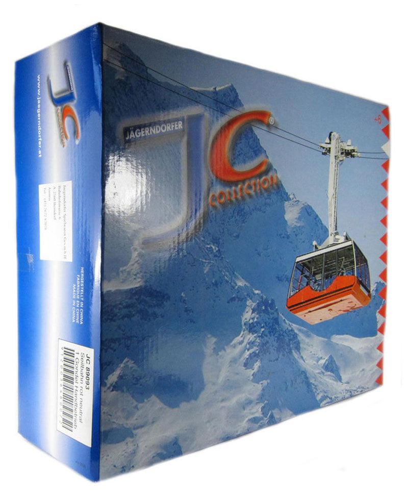 Ski Lift Cableway & Cabin - Red - The Country Christmas Loft