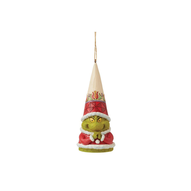 Grinch Gnome Hand Clenched Ornament - The Country Christmas Loft