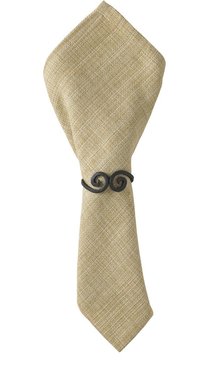 Napkin Ring Knotted Iron
