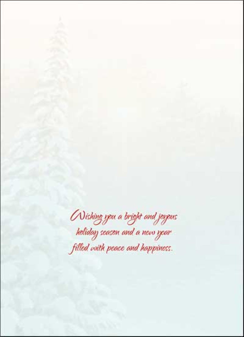 Cardinal Sunrise - Boxed Christmas Cards - The Country Christmas Loft