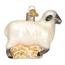 Old World Christmas Sheep Glass Ornament - The Country Christmas Loft