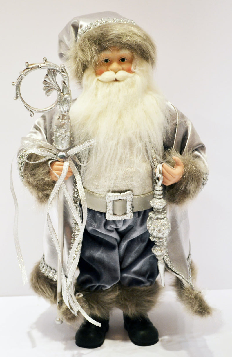 18 Inch Contemporary Standing Santa - The Country Christmas Loft